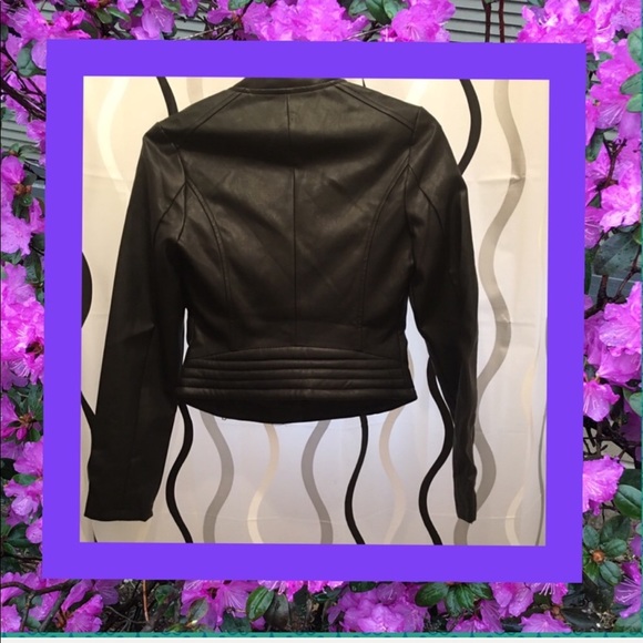 Faux Leather Jacket - Picture 3 of 6